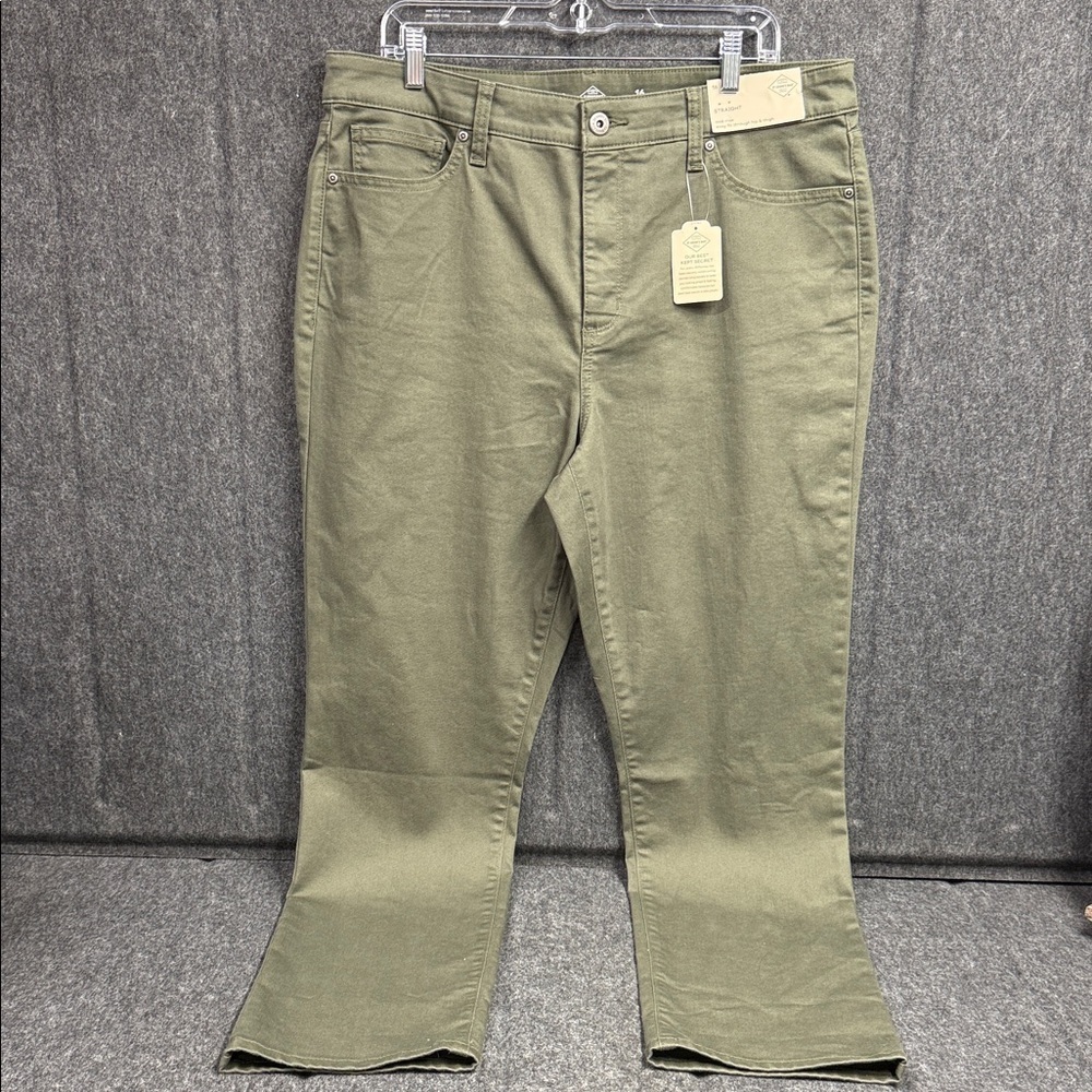 St. John Collection Olive Flare Jeans